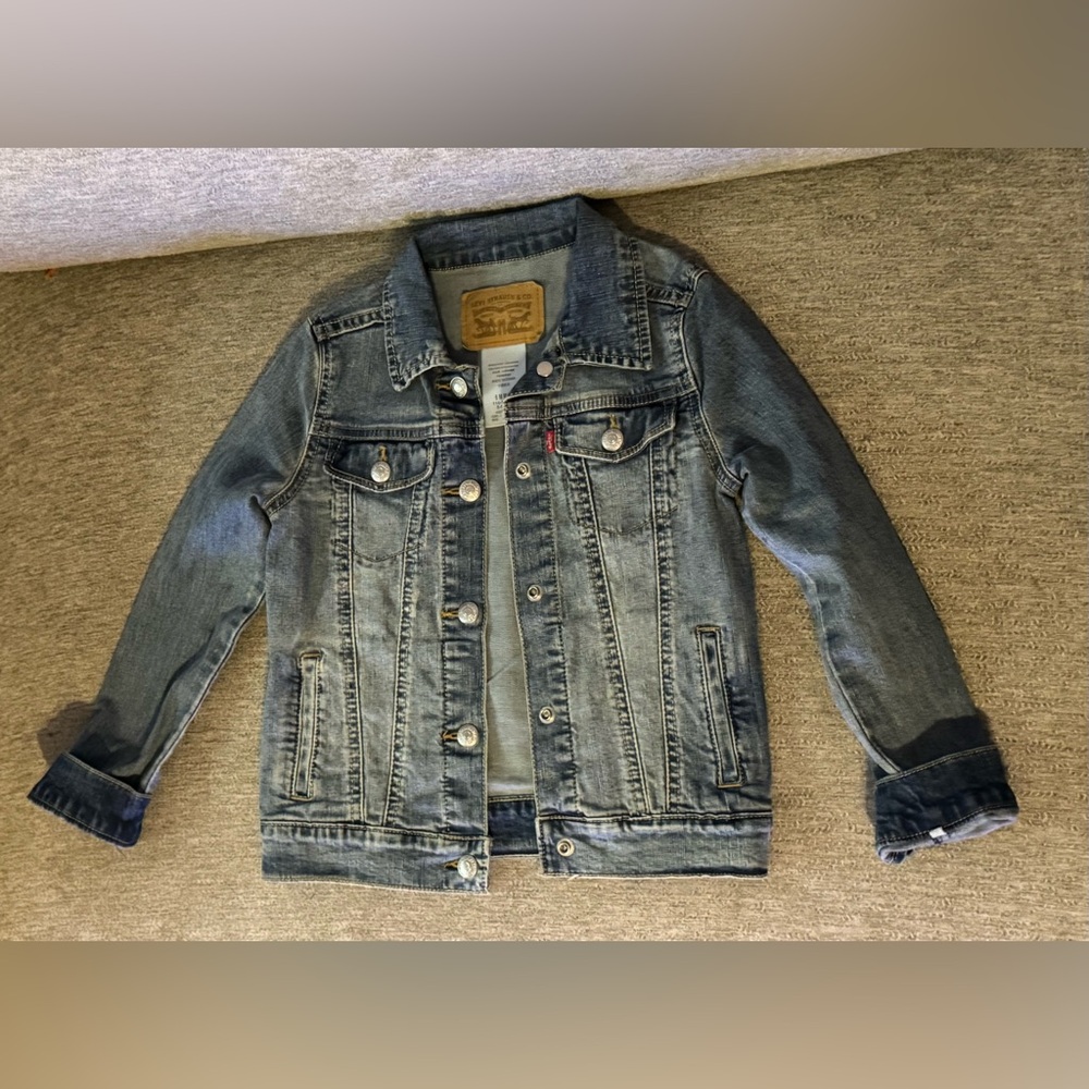Levi's Blue girls Jeans Jacket